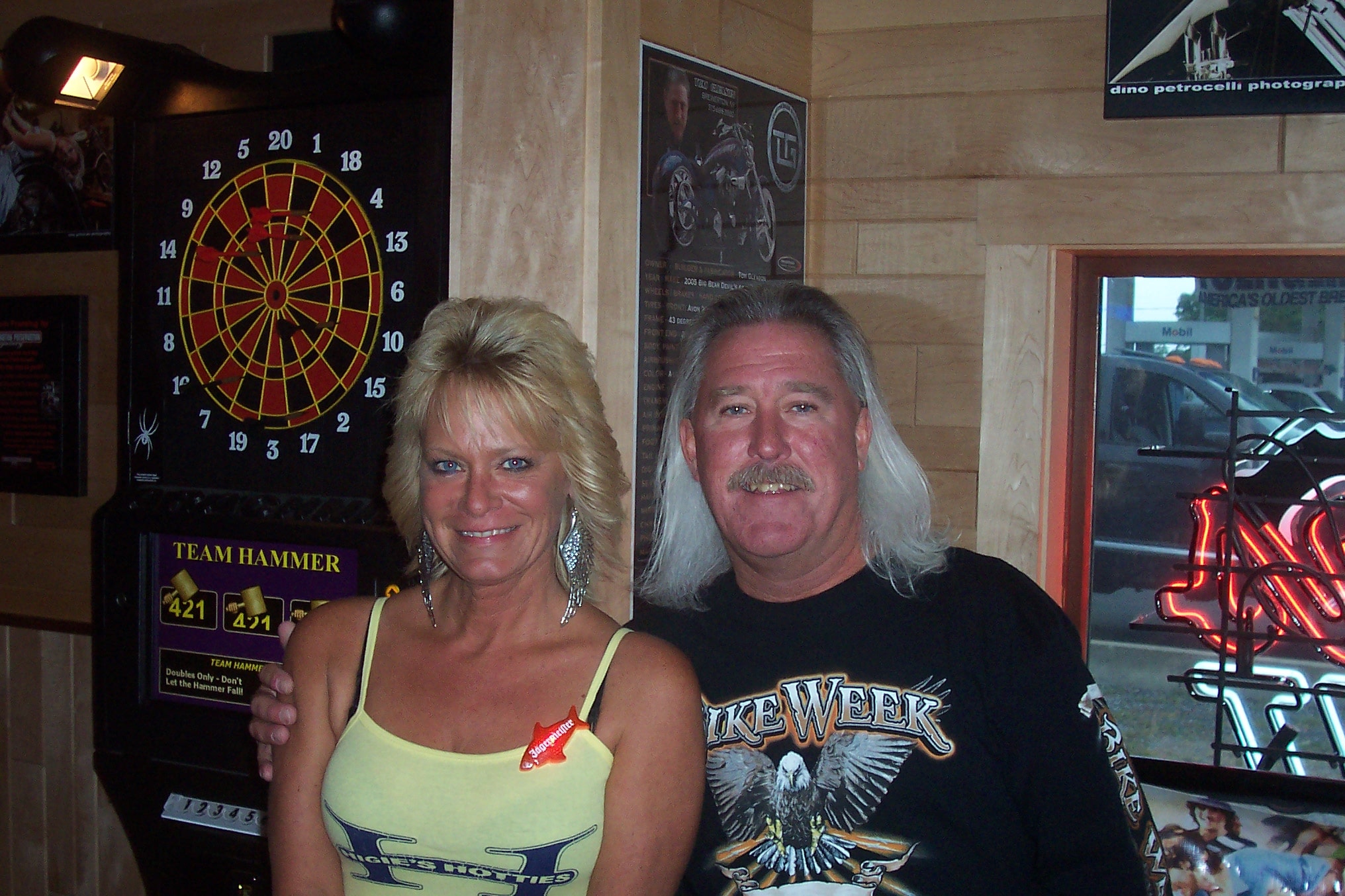 Higie's Iron Horse Saloon Summer BBQ Series — couple inside the saloon