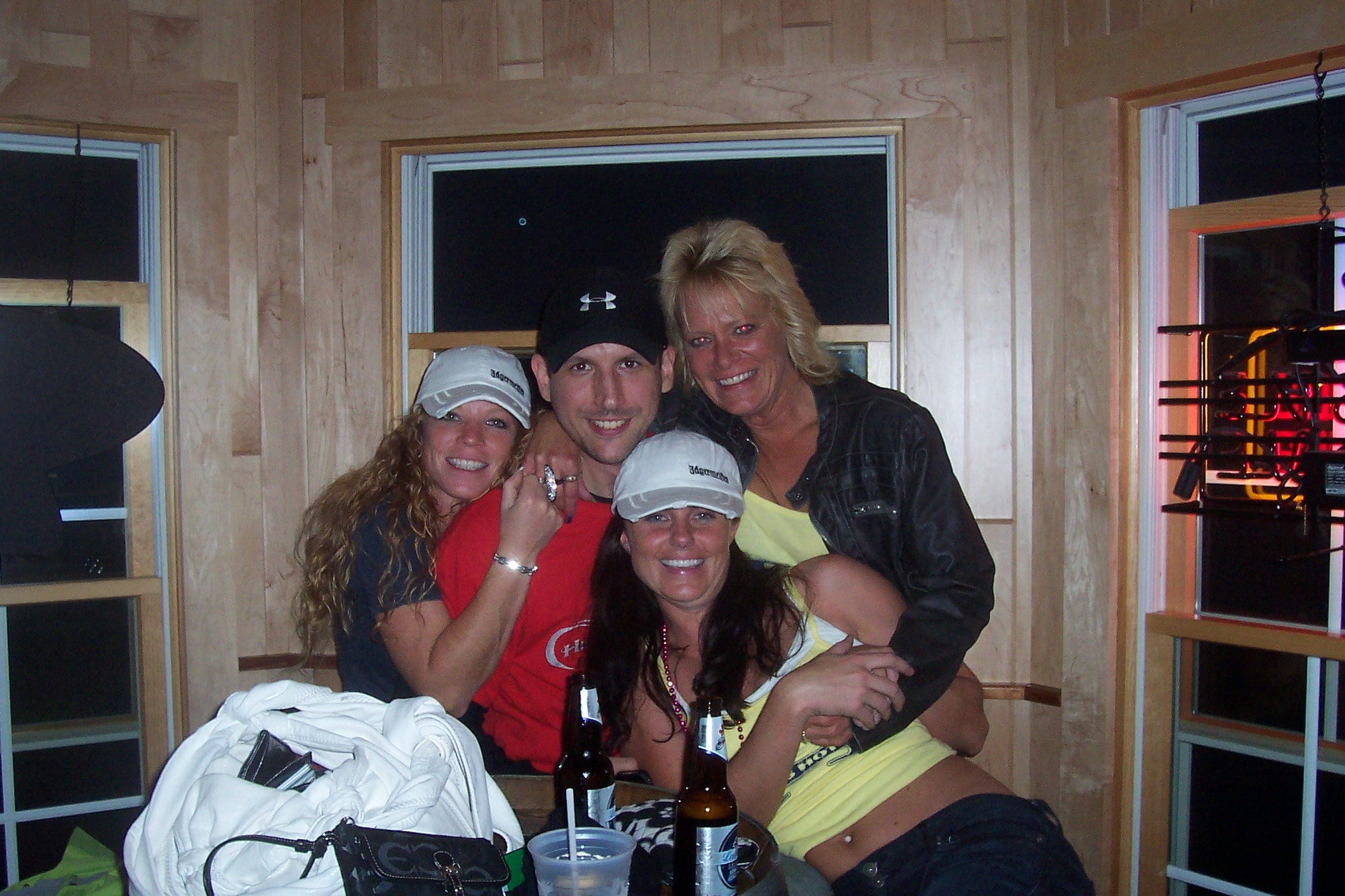 Higie's Iron Horse Saloon Summer BBQ Series — group photo inside the saloon