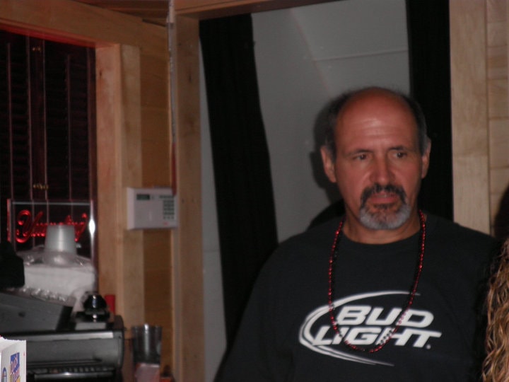 Higie's Iron Horse Saloon Summer BBQ Series — man inside the saloon with Bud Light shirt