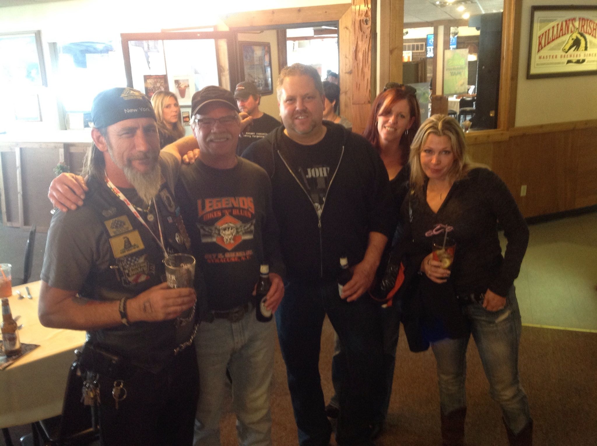 Pearl Street Jam Kick-Start Party — group at the bar