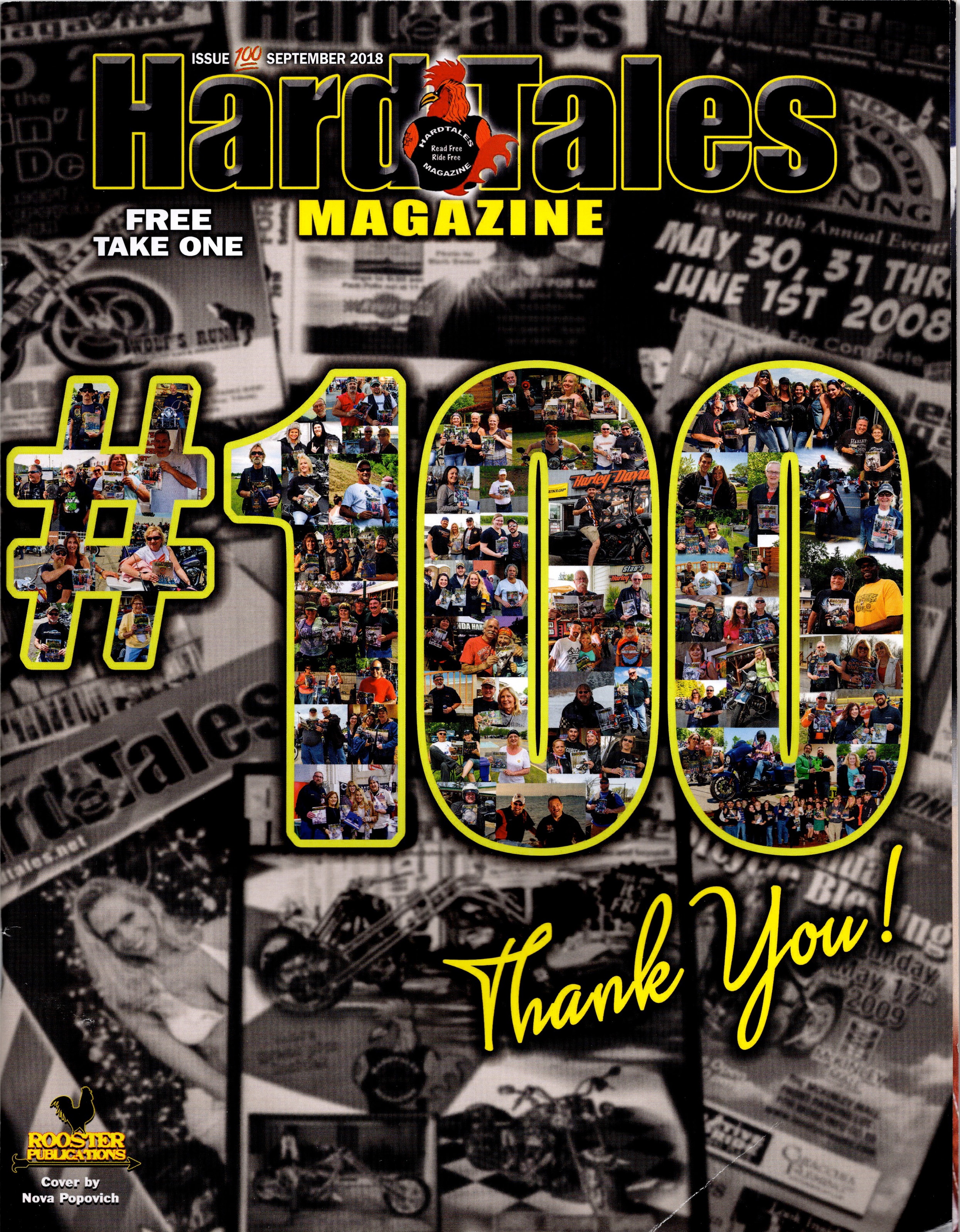 Hard Tales Magazine — Issue 100, September 2018 cover