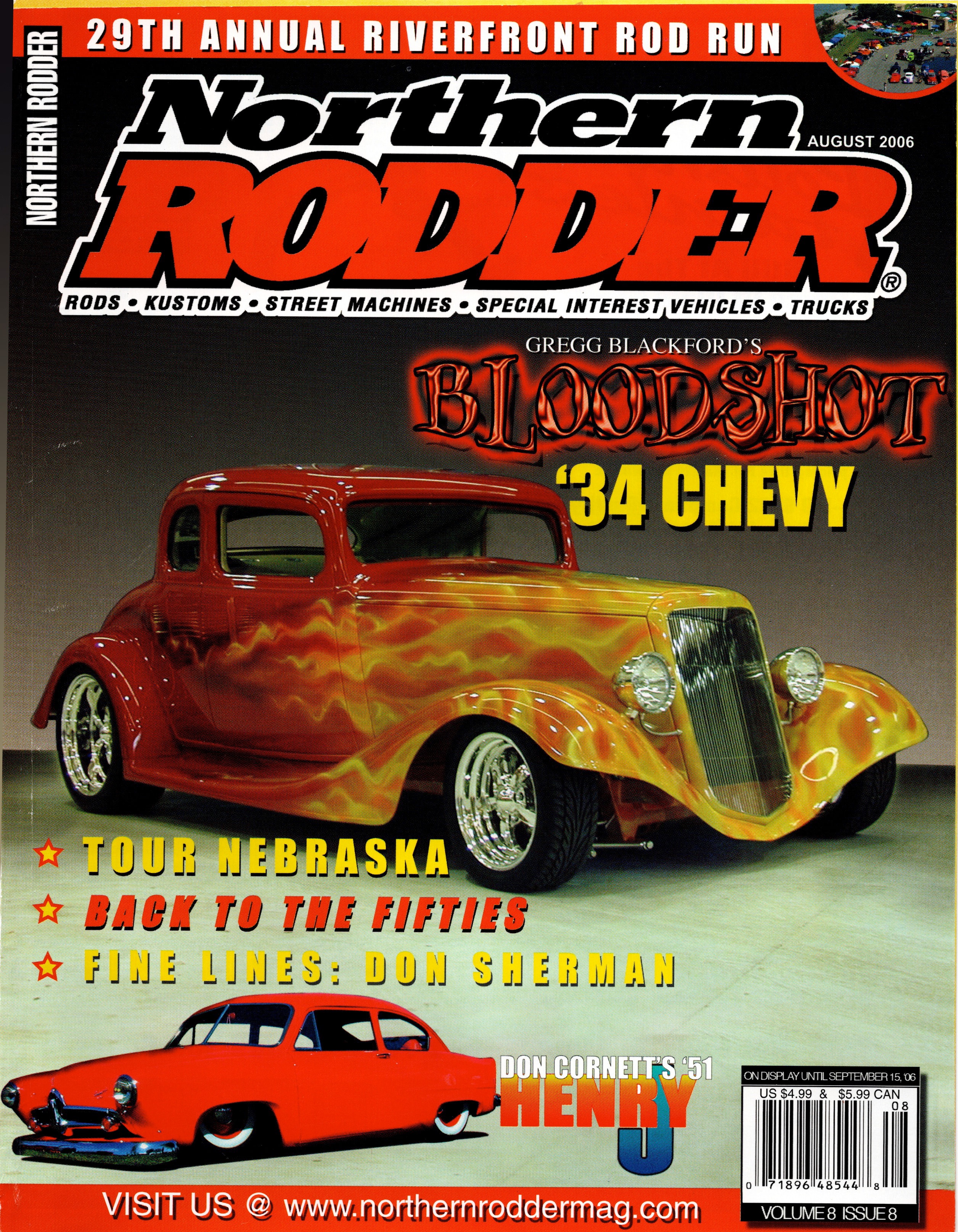 Northern Rodder — August 2006 cover