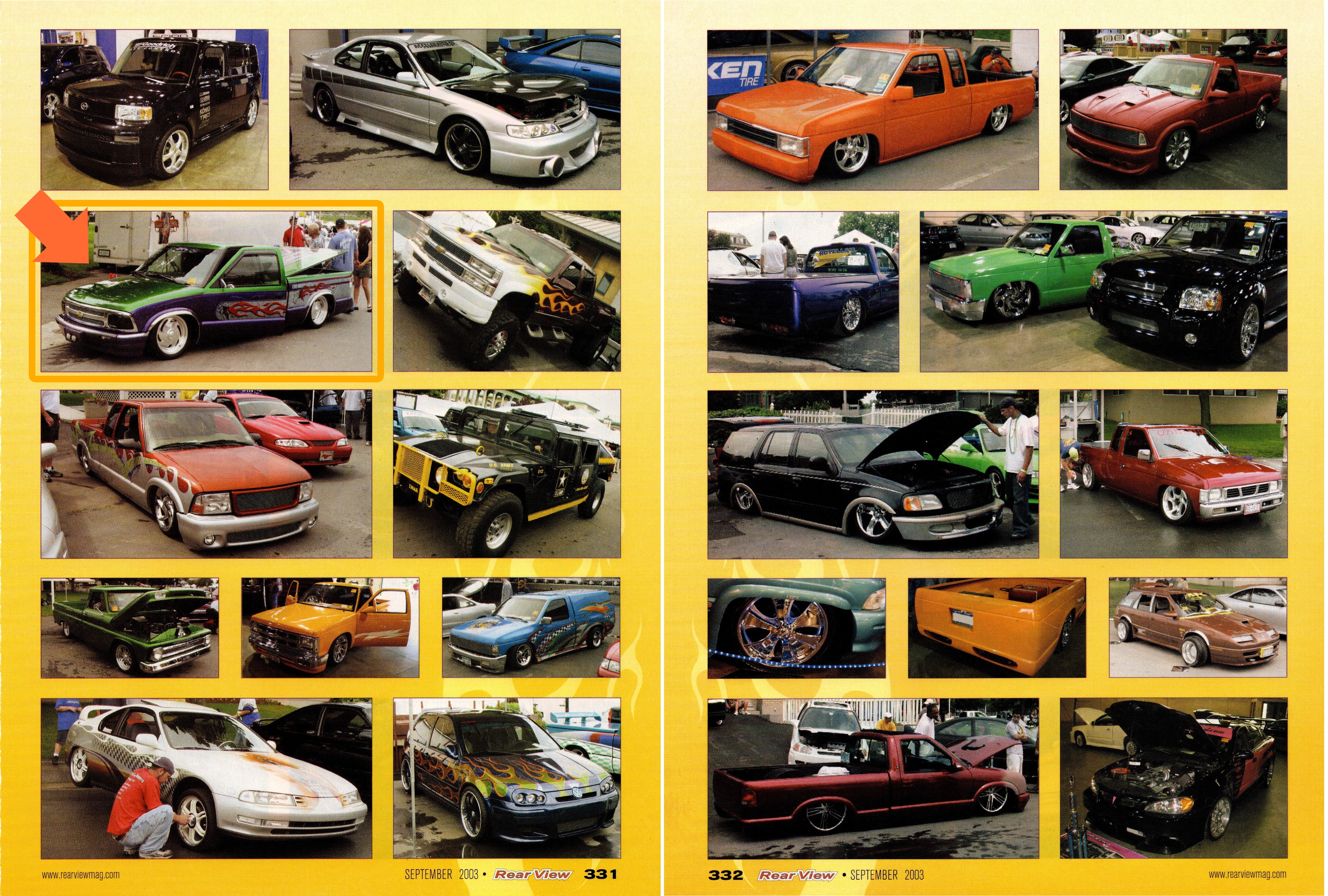 Performance Auto & Sound — Sport Compact & Truck Blast feature continued, pages 331–332